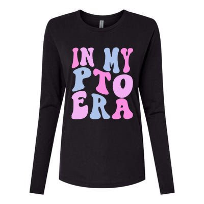 In My Pto Era Womens Cotton Relaxed Long Sleeve T-Shirt