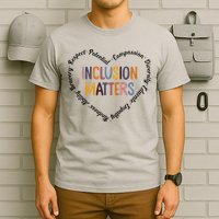 Inclusion Matters Positive Diversity Kindness Matter Heart T-Shirt