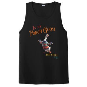 In My Porch Goose And Chill Era Funny PosiCharge Competitor Tank