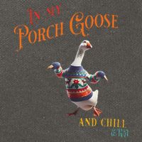 In My Porch Goose And Chill Era Funny Cotton Canvas Backpack