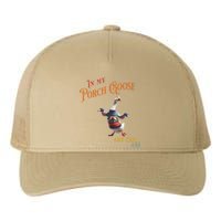 In My Porch Goose And Chill Era Funny Yupoong Adult 5-Panel Trucker Hat