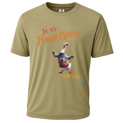 In My Porch Goose And Chill Era Funny Performance Shirt