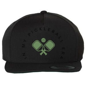 In My Pickleball Era I Love Pickleball Team Player Coach Funny Gift Wool Snapback Cap