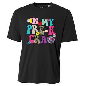 In My Prek Era Back To School Retro Groovy Preschool Cooling Performance Crew T-Shirt