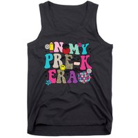 In My Prek Era Back To School Retro Groovy Preschool Tank Top