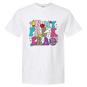 In My Prek Era Back To School Retro Groovy Preschool Garment-Dyed Heavyweight T-Shirt