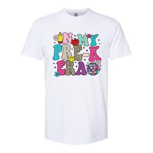 In My Prek Era Back To School Retro Groovy Preschool Softstyle CVC T-Shirt