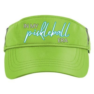 In My Pickleball Era I Love Pickleball Team Player Coach Gift Adult Drive Performance Visor