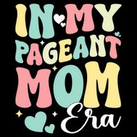 In My Pageant Mom Era Happy Mothers Day Pageant Mom Gift Drawstring Bag