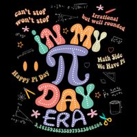 In My Pi Day Era 3.14 Pi Symbol Math Teacher Funny Button