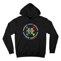 Inclusion Matters puzzle Support Autism Awareness Hoodie