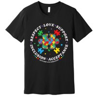 Inclusion Matters puzzle Support Autism Awareness Premium T-Shirt