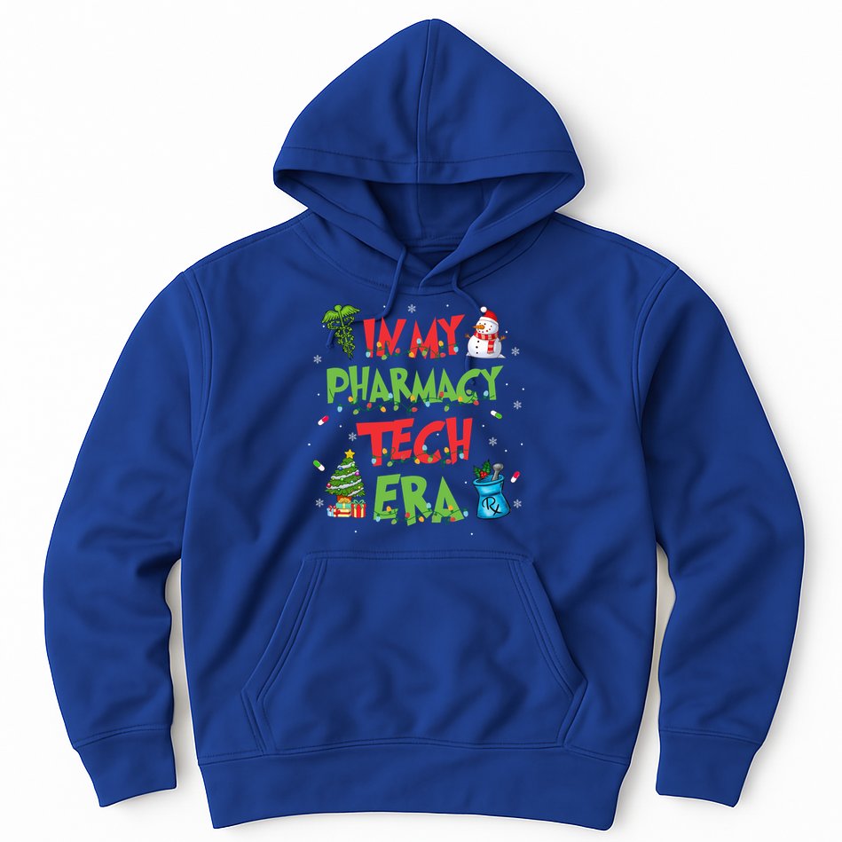 In My Pharmacy Tech Era Christmas Pharmacy Technician Gift Hoodie