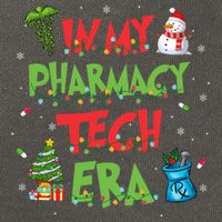 In My Pharmacy Tech Era Christmas Pharmacy Technician Gift Cotton Canvas Backpack