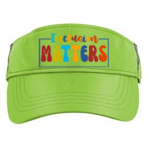 Inclusion Matters Positive Diversity Kindness Adult Drive Performance Visor