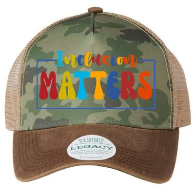 Inclusion Matters Positive Diversity Kindness Legacy Tie Dye Trucker Hat