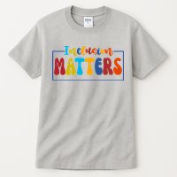 Inclusion Matters Positive Diversity Kindness Tall T-Shirt