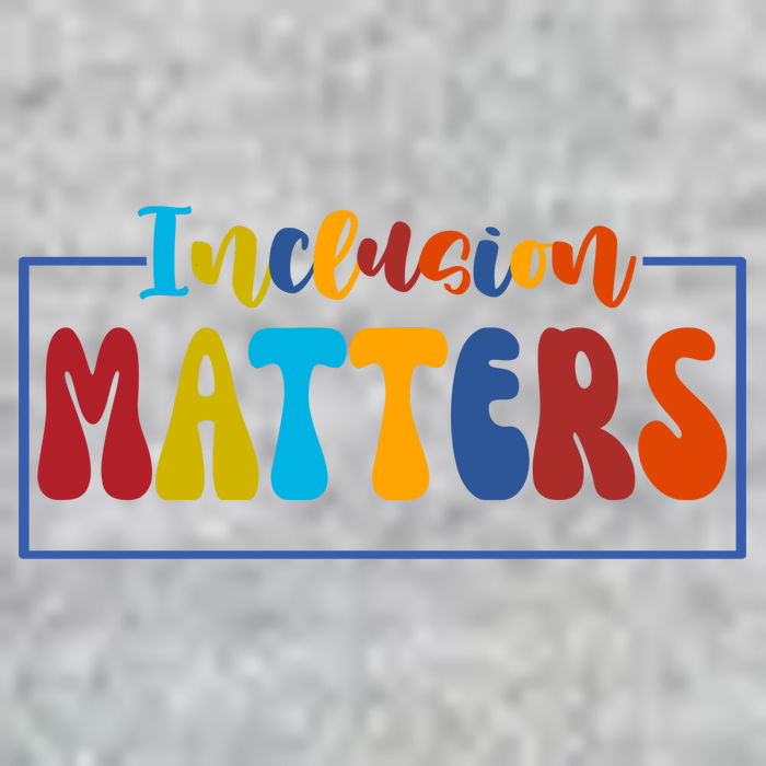Inclusion Matters Positive Diversity Kindness Tall T-Shirt