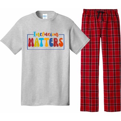 Inclusion Matters Positive Diversity Kindness Pajama Set