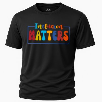 Inclusion Matters Positive Diversity Kindness Performance Shirt