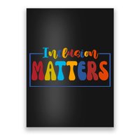 Inclusion Matters Positive Diversity Kindness Poster
