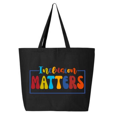 Inclusion Matters Positive Diversity Kindness 25L Jumbo Tote