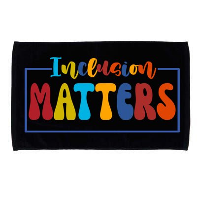 Inclusion Matters Positive Diversity Kindness Microfiber Hand Towel
