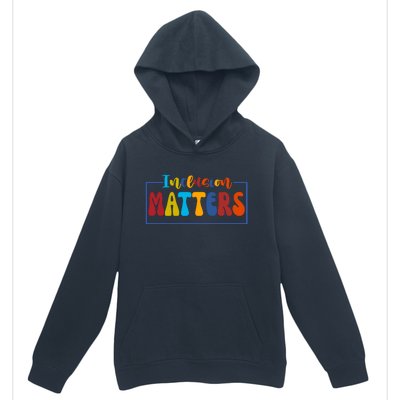 Inclusion Matters Positive Diversity Kindness Urban Pullover Hoodie