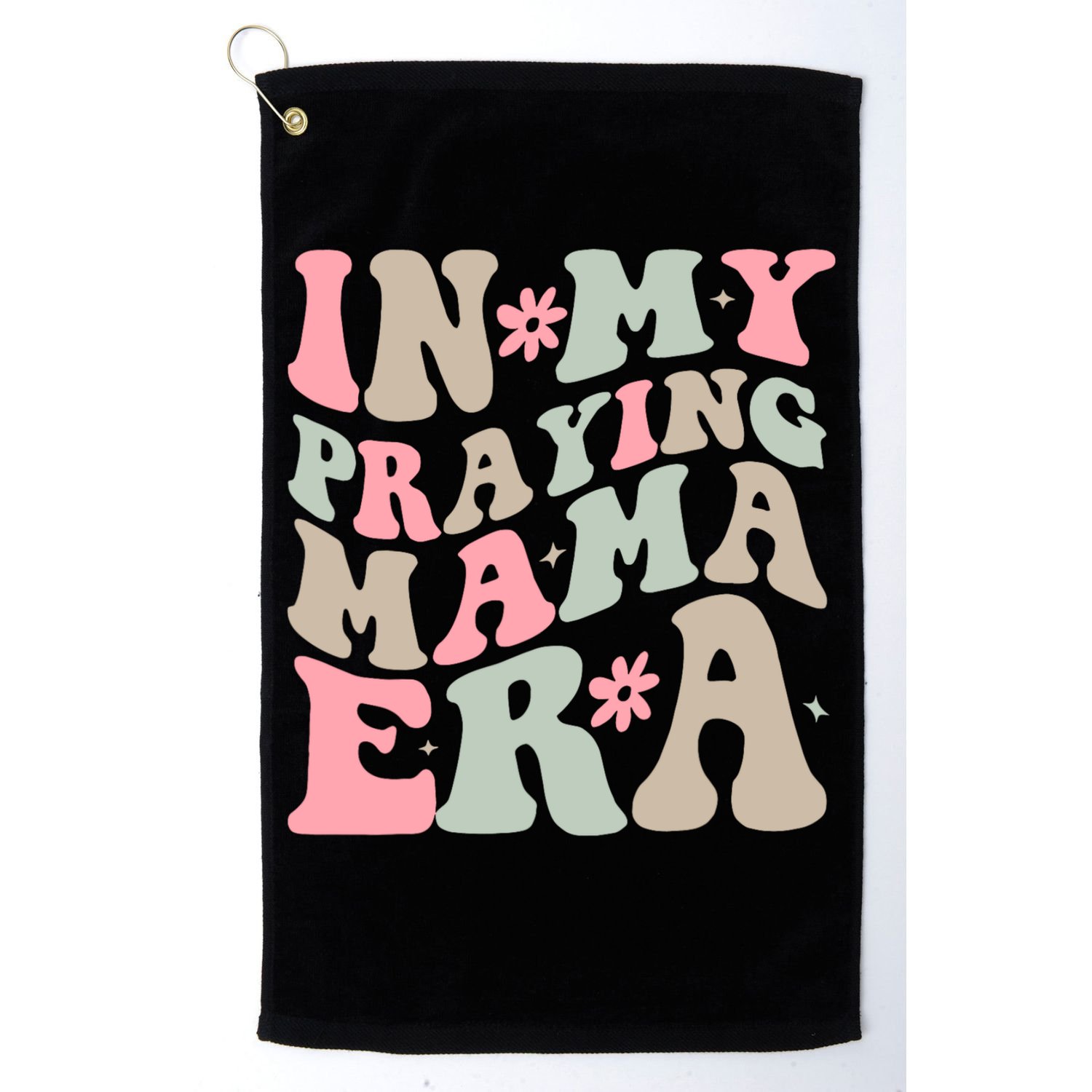 In My Praying Mama Era Golf Towel