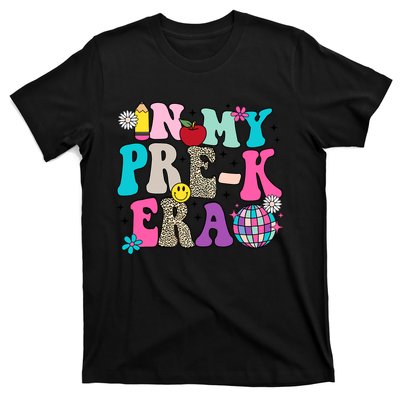 In My Prek Era Back To School Retro Groovy Preschool T-Shirt