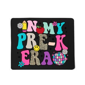 In My Prek Era Back To School Retro Groovy Preschool Mousepad