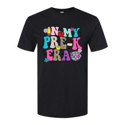 In My Prek Era Back To School Retro Groovy Preschool Softstyle CVC T-Shirt