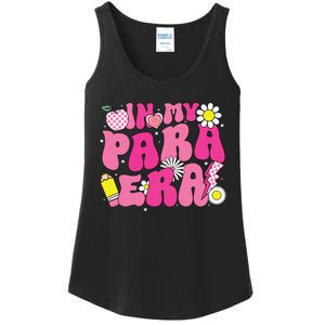 In My Para Era Teacher Back To School First Day Of School Ladies Essential Tank