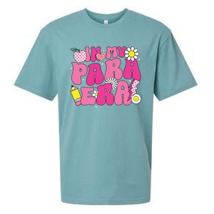 In My Para Era Teacher Back To School First Day Of School Sueded Cloud Jersey T-Shirt