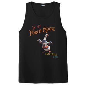 In My Porch Goose And Chill Era Funny PosiCharge Competitor Tank