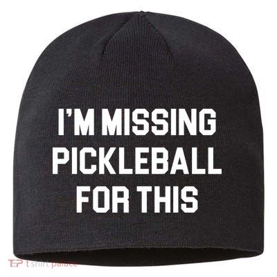 I'm Missing Pickleball For This Sustainable Beanie