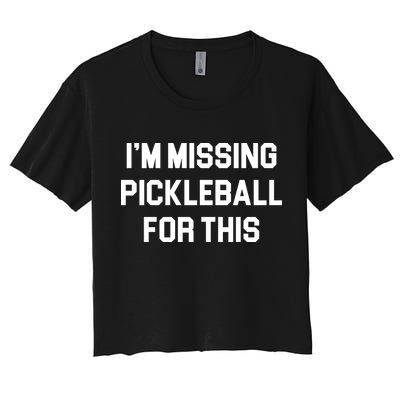 I'm Missing Pickleball For This Crop Top