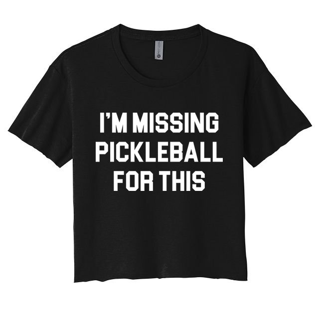 I'm Missing Pickleball For This Crop Top