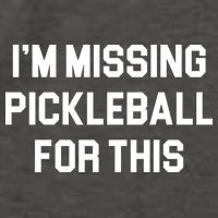 I'm Missing Pickleball For This Vector Backpack