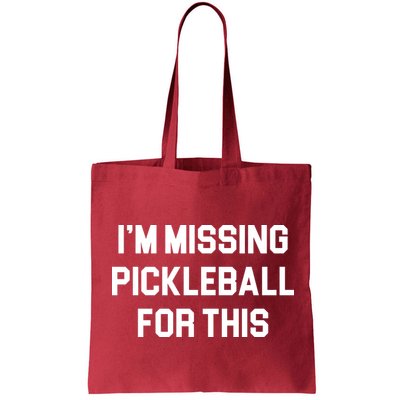 I'm Missing Pickleball For This Bag