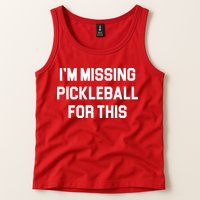 I'm Missing Pickleball For This Tank Top