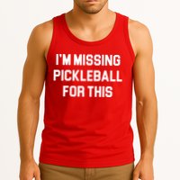 I'm Missing Pickleball For This Tank Top