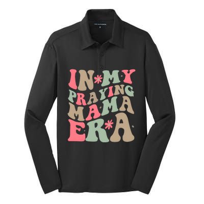 In My Praying Mama Era Silk Touch Performance Long Sleeve Polo