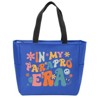 In My Parapro Era Paraprofessional Paraeducator First Day Zip Tote Bag