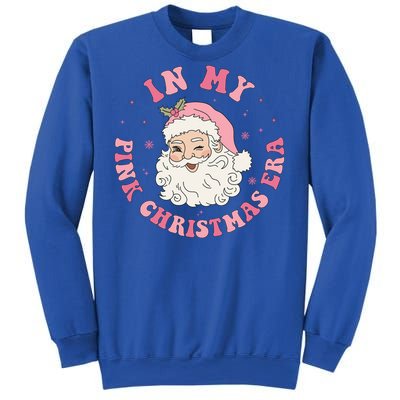 In My Pink Christmas Era Groovy Gift Sweatshirt