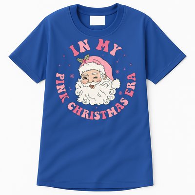 In My Pink Christmas Era Groovy Gift Tall T-Shirt