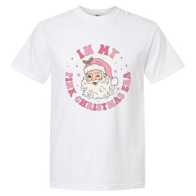 In My Pink Christmas Era Groovy Gift Garment-Dyed Heavyweight T-Shirt