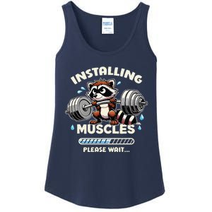 Installing Muscle Please Wait Ladies Essential Tank