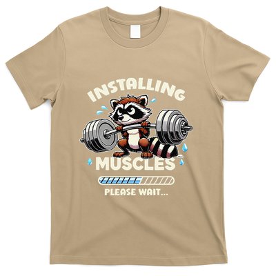 Installing Muscle Please Wait T-Shirt