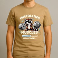 Installing Muscle Please Wait T-Shirt